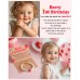 Kidbbi Berry First Birthday Decor for Girls, 1st Sweet One 1 Year Old Girl Gifts Strawberry Birthday Decorations Bracelet X-B-Strawberry Pearls-Red-1st-01
