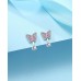 Kidbbi Valentines Day Gifts for Daughter Clip On Earrings for Girls Kids Daughter Gifts from Mom  X-CE-Color Butterfly-Daughter-02