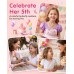 Kidbbi Gifts for 5 Year Old Girl Birthday Ideas Decorations Necklace Z-Bfly-5th Bday-N01