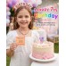 Kidbbi Gifts for 7 Year Old Girl Birthday Decorations Necklace Z-Bfly-7th Bday-N03