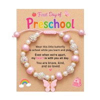 Kidbbi First Day Of Preschool Pre K Bracelet Z-Bfly-Prek-School-B01