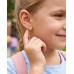 Kidbbi Back To School Earrings Gifts for Kids First Day of Kindergarten Z-Bow-Back to School-E01