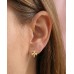 Kidbbi 14K Gold Hoop Bow Earrings for Girls Kids 8-12 Hypoallergenic Tween Teen Girl Gifts Trendy Cute Stuff 10 12 14 9 11 Year Old Birthday 5th Grade Pre K Preschool Kindergarten Graduation Gifts  Z-Bow-Hoop-Always-E01