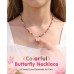 Kidbbi Necklace for Little Girls Kids Jewelry Ages 8-12 10 4 6 5 7 Year Old Birthday First Day of Preschool Kindergarten Back To School Gifts Z-Color Bfly-You are-N01