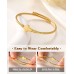 Kidbbi Confirmation Gifts for Teen Girls Teenage Catholic Confirmation Sponsor Decorations Bracelet Z-G Cross-Confir-B01