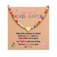 Kidbbi First Day of Kindergarten Essentials Girls Back To School Gifts Kids Z-Heart-Kinder-School-N02