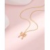 Kidbbi Bow Necklace for Girls Jewelry Tween Teen Girl Gifts Trendy Stuff 8 10 12 11 9 Year Old Birthday Kindergarten 5th Grade Graduation Gifts Z-Pink Bow-Always-N01