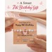 Kidbbi 7 Year Old Girl Birthday Gifts For 7+ Year Old Girls 7th Birthday Z-Stone-7th Bfly-B01