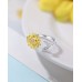 Kidbbi Granddaughter Gifts from Grandma Sunflower Rings for Teen Girls Trendy Stuff 10 12 14 16 13 Birthday Valentines Day Gifts for Teens Tween Girl Z-Sunflower-Granddau-R01