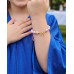 Kidbbi Kindergarten Graduation Decorations Gifts for Girls Kids Best Kinder Graduation Bracelet 2026 Z-Bow-Pk Bead-Kinder-B03